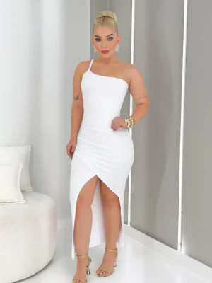 REF 080 | VESTIDO UM OMBRO SÓ